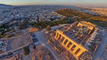 Bevorzugter Einlass: Ausflug zur Akropolis bei Sonnenuntergang Bevorzugter Einlass: Ausflug zur Akropolis bei Sonnenuntergang