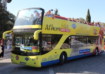 Hop-on-Hop-off-Pass für Bus mit offenem Verdeck für Athen Hop-on-Hop-off-Pass für Bus mit offenem Verdeck für Athen