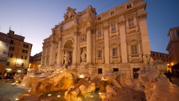 Abendliche Tour in Rom mit Piazza di Spagna und Trevi-Brunnen Abendliche Tour in Rom mit Piazza di Spagna und Trevi-Brunnen