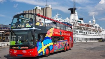 Landgang: Hop-on-Hop-off-Bustour durch Stockholm Landgang: Hop-on-Hop-off-Bustour durch Stockholm