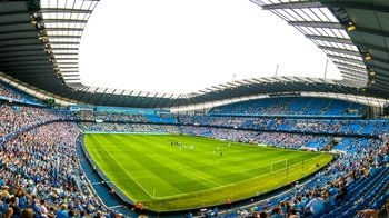 Premier League: Fußballspiel des FC Manchester United im Etihad Stadium Premier League: Fußballspiel des FC Manchester United im Etihad Stadium