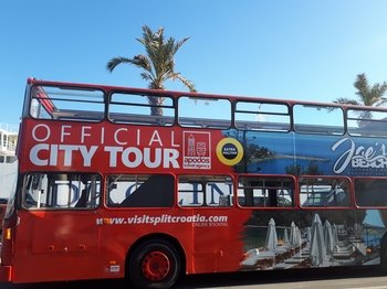Hop-on-Hop-off-Stadtrundfahrt in Split Hop-on-Hop-off-Stadtrundfahrt in Split