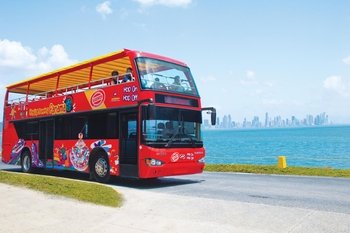 Hop-on-Hop-off-Stadtrundfahrt durch Panama Hop-on-Hop-off-Stadtrundfahrt durch Panama