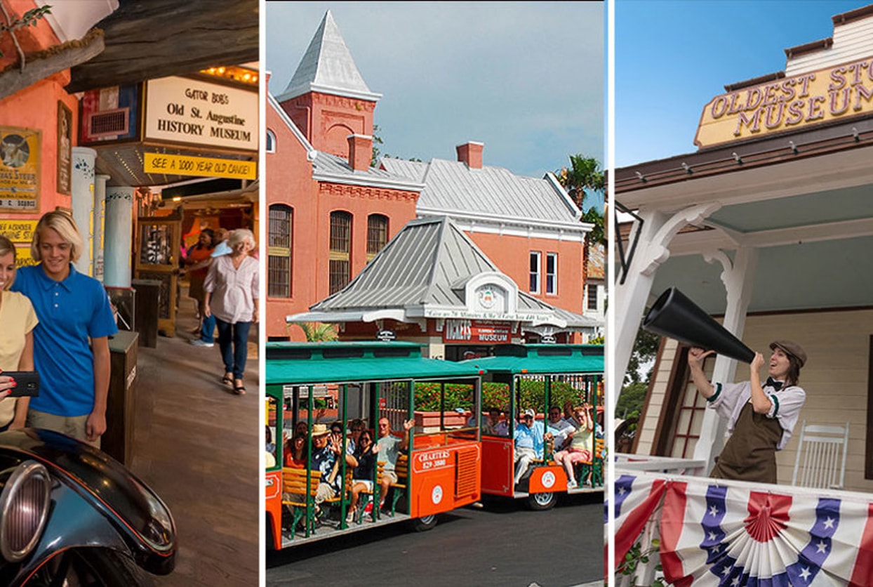 Old Town Trolley, Old Jail & the Oldest Store & History Museums