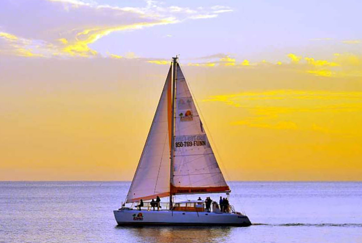 Sunset Sail on the "Privateer" Catamaran
