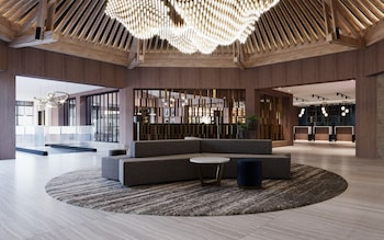 Vue depuis lâhĂ©bergement