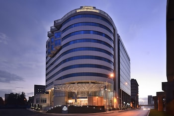 Front of property – evening/night