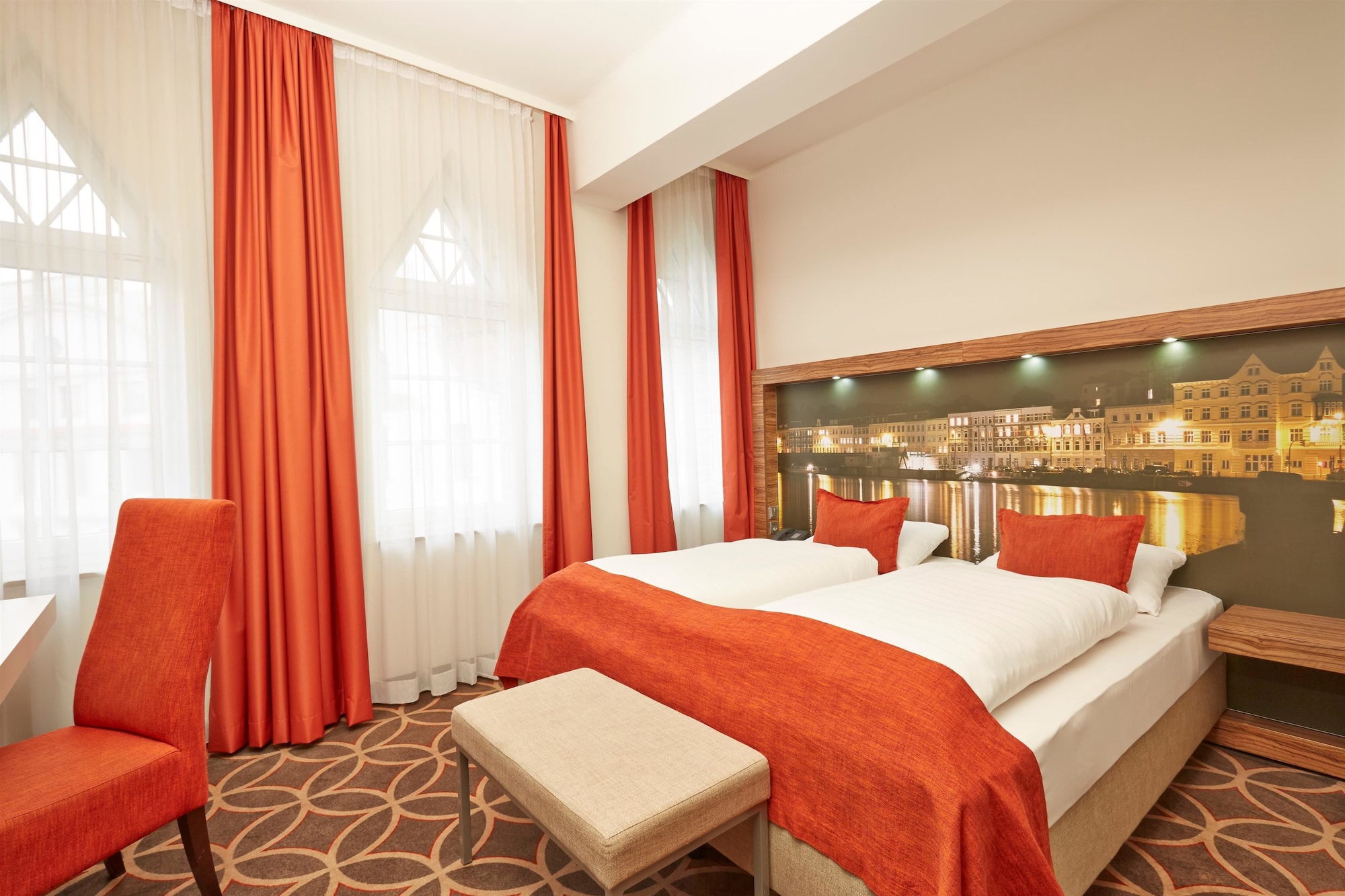 Voorkant van accommodatie