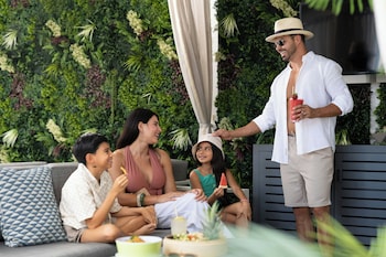 Presidentiële suite, 1 slaapkamer, uitzicht op baai | Luxe beddengoed, donzen dekbedden, pillowtop-bedden