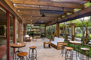 Außenbereich für Bankette