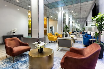 Bar-salon dans le hall