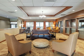 Indoor pool, open 8:00 AM to 10:00 PM, sun loungers