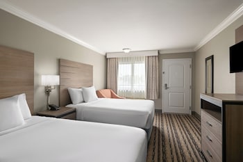 1 chambre, bureau, rideaux occultants, fer et planche à repasser