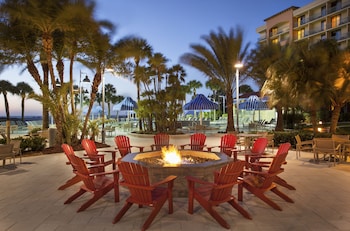 Blick von der Unterkunft