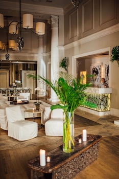 Presidentiële penthouse, 1 kingsize bed, uitzicht op de stad (Cityscape King Terrace Penthouse (CTP) | Terras