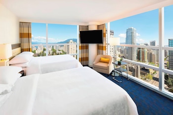 Room, 2 Double Beds (Low Floor) | Premium bedding, down comforters, memory foam beds, in-room safe