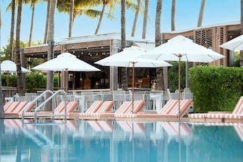 2 outdoor pools, open 9:00 AM to 7:00 PM, pool cabanas (surcharge)