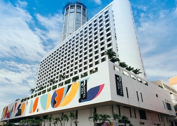 Sittområde i lobbyn