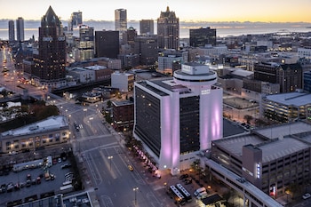 Front of property – evening/night