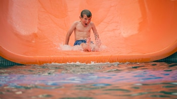 5 outdoor pools, a heated pool, pool cabanas (surcharge), pool umbrellas