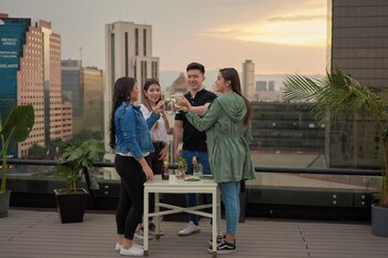 Rooftop terrace