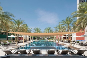 Indoor pool, outdoor pool, open 6:00 AM to 9:00 PM, pool umbrellas