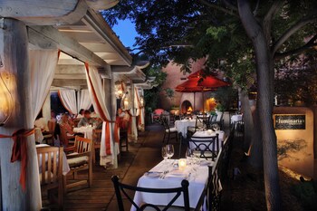 Front of property - evening/night