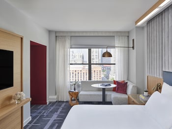 Suite, 1 chambre, en coin | Literie de qualitĂ©, coffre-fort, bureau, rideaux dâobscurcissement