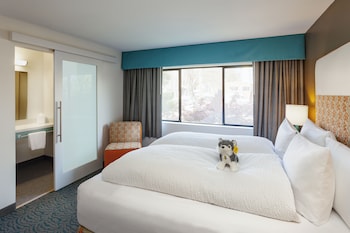 واجهة المنشأة - في المساء/الليل