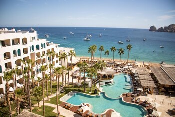 2 outdoor pools, open 8:00 AM to 8:00 PM, cabanas (surcharge)