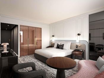 Vue sur la ville depuis l’hébergement