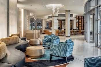 Sala de estar en el lobby