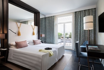 Blick von der Unterkunft