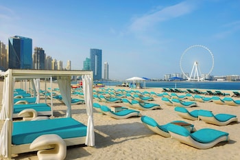 Private beach, free beach cabanas, sun loungers, beach umbrellas