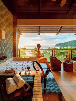 In-room safe, desk, laptop workspace, blackout drapes