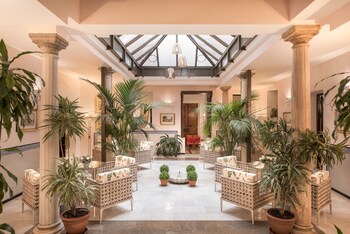Sala de estar en el lobby