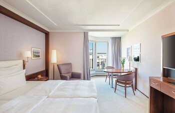 Appartement Penthouse (Suite) | Literie de qualité, couette en duvet, minibar, coffre-fort