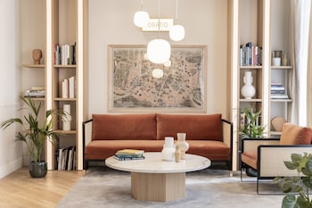 Habitación superior, vista a la ciudad | Sábanas italianas Frette y ropa de cama de alta calidad 