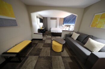 Suite, 1 King Bed with Sofa bed, Non Smoking