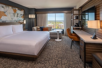 Vue depuis lâhĂ©bergement