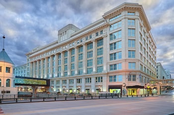 Vue depuis lâhĂ©bergement