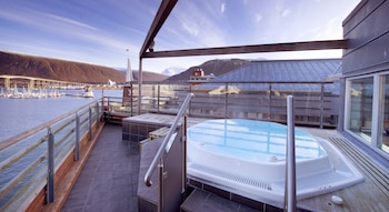 Bain à remous extérieur