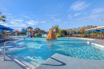 2 outdoor pools, pool umbrellas, sun loungers