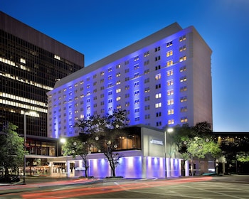 Byutsikt fra overnattingsstedet