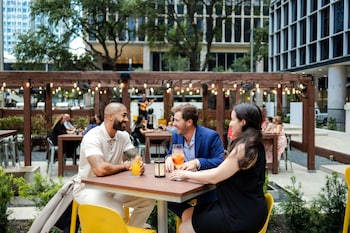 Stadsutsikt från boendet