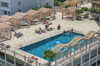 Deluxe Room, 2 Queen Beds, City View (Studio Kitchenette Panoramic Ocean) | View from room