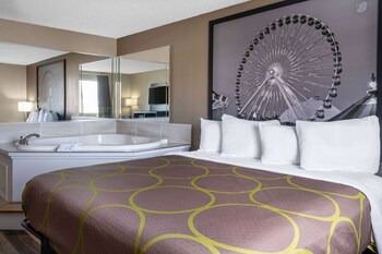 Lit avec matelas à plateau-coussin, bureau