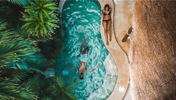Vil·la, primera línia de platja (with Private Pool and Deck) | Llençols de cotó egipci i roba de llit d'alta qualitat 