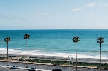 Vista a la playa o el mar