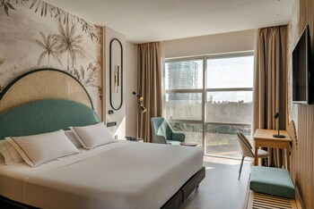 1 chambre, literie de qualité supérieure, couette en duvet d'oie